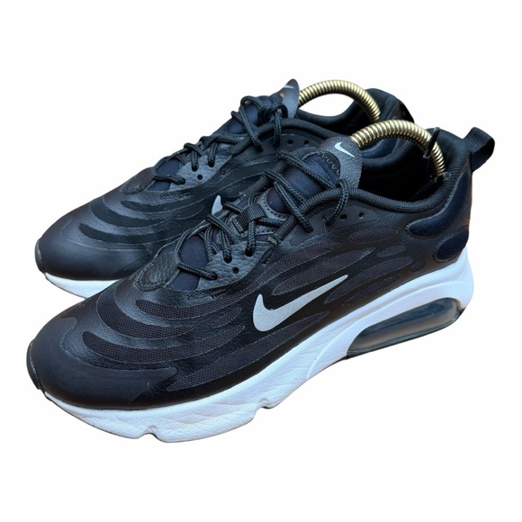 Nike Shoes - Nike Air Max Exosense Size 9.5 Running Sneaker Blk/Wht/metallic Silver
